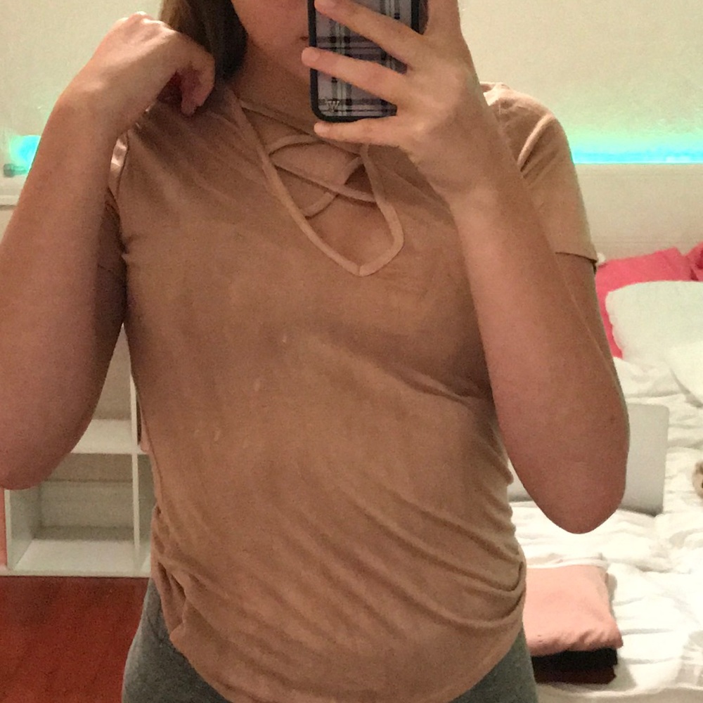 Soft pink shirt